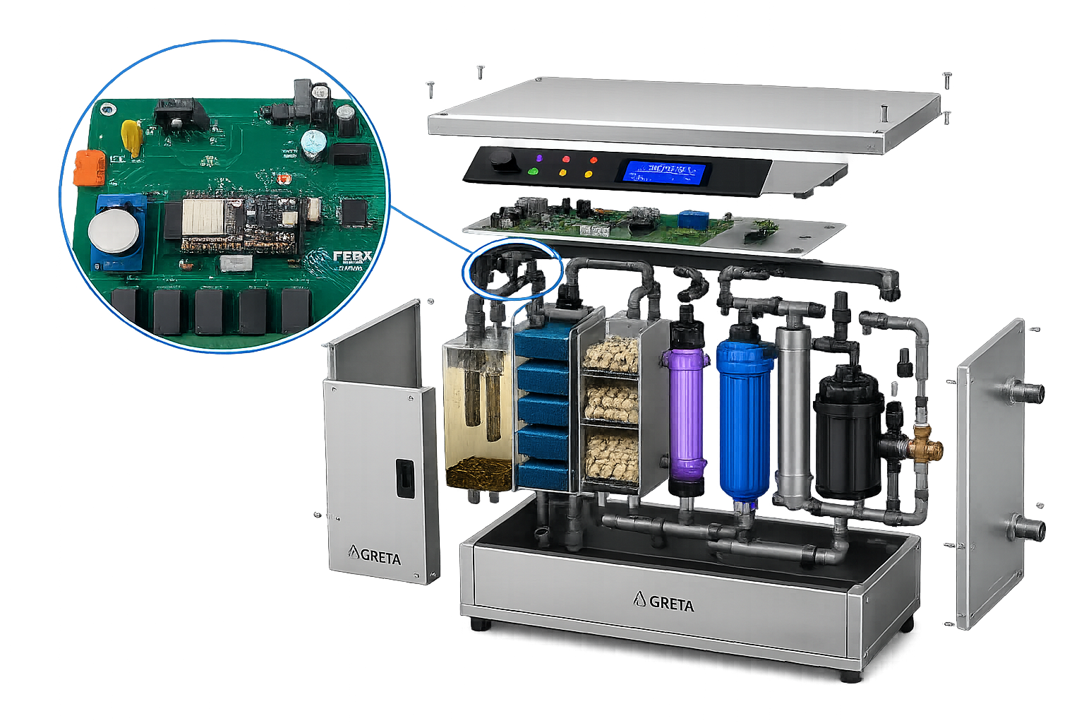 GRETA intelligent water management system