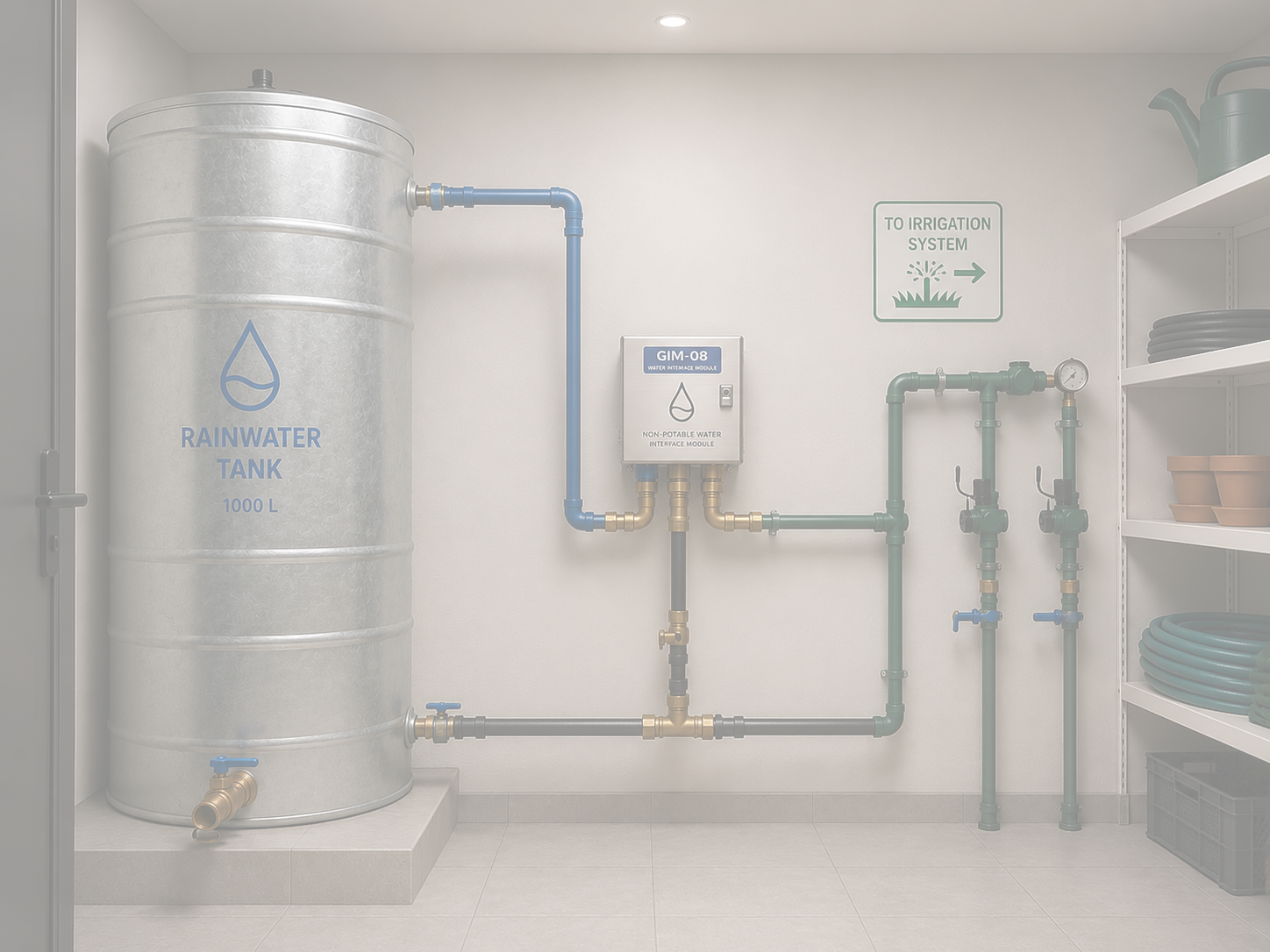 SWR-30 installed in a residential bathroom